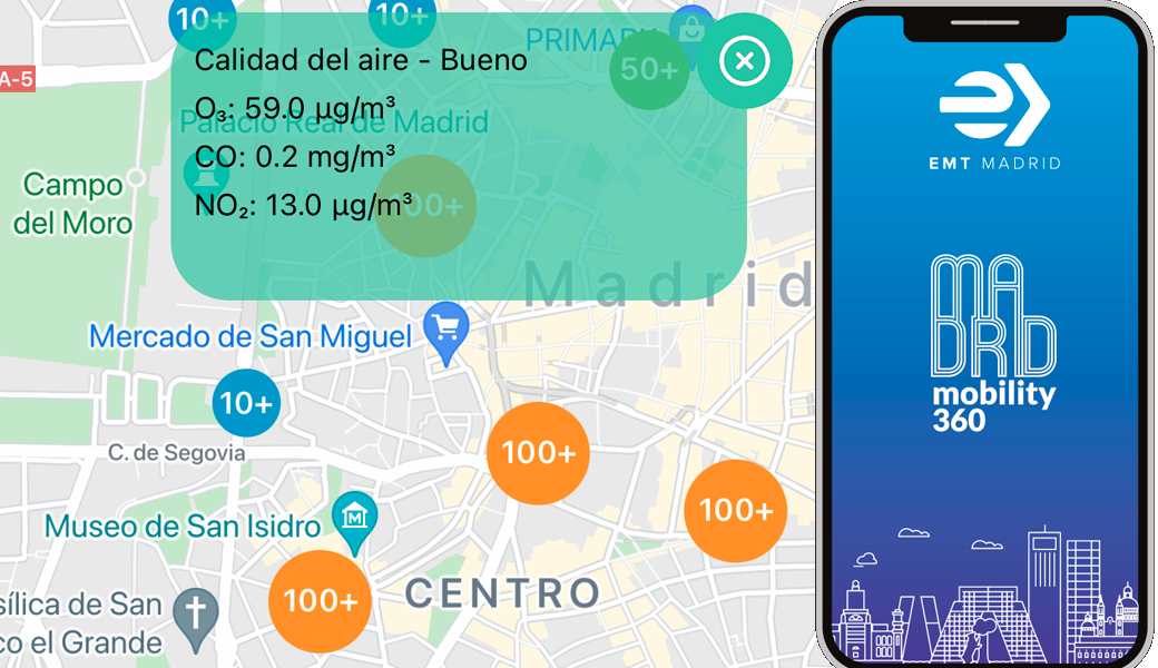 Madrid Mobility 360: Todas las opciones para desplazarte por Madrid, en tu móvil