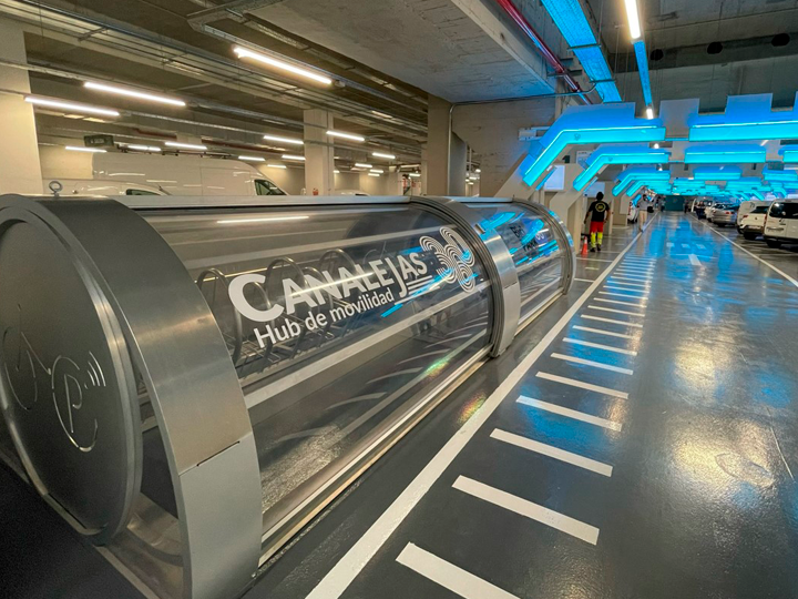 Canalejas 360 hub bicimad