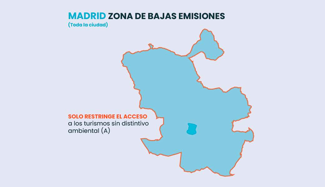 Un año de aviso para la restricción de acceso de los vehículos A y excepciones