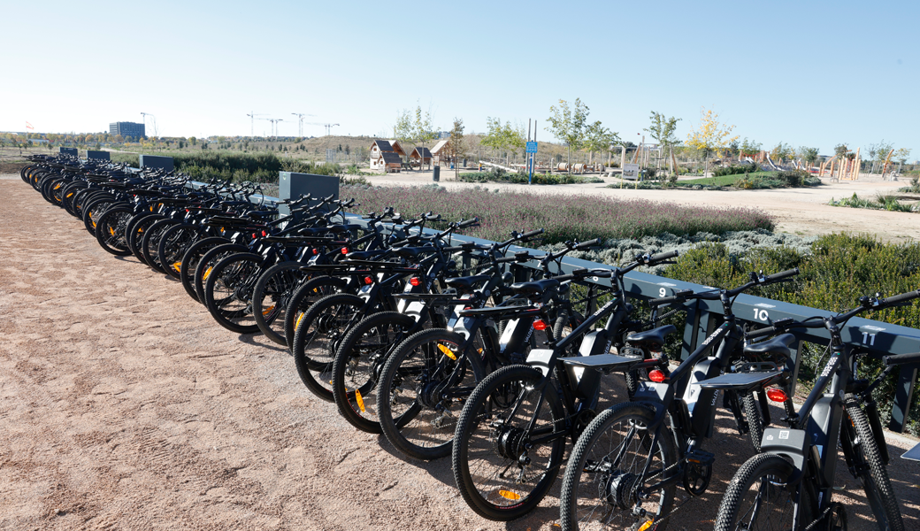 Bicibebas: 60 bicicletas gratuitas para recorrer los parques de Valdebebas