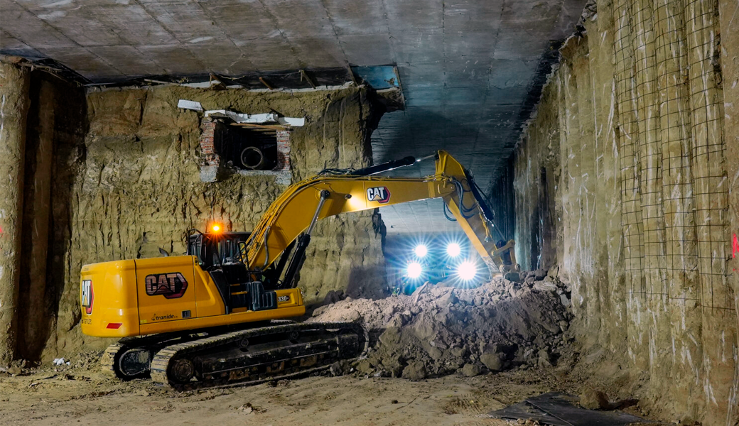 Soterramiento de la A-5: se conectan dos tramos de túnel