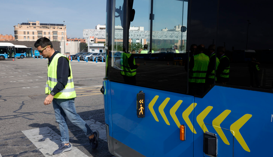 EMT Madrid prueba  un sistema de alerta antiatropello inédito en el transporte urbano