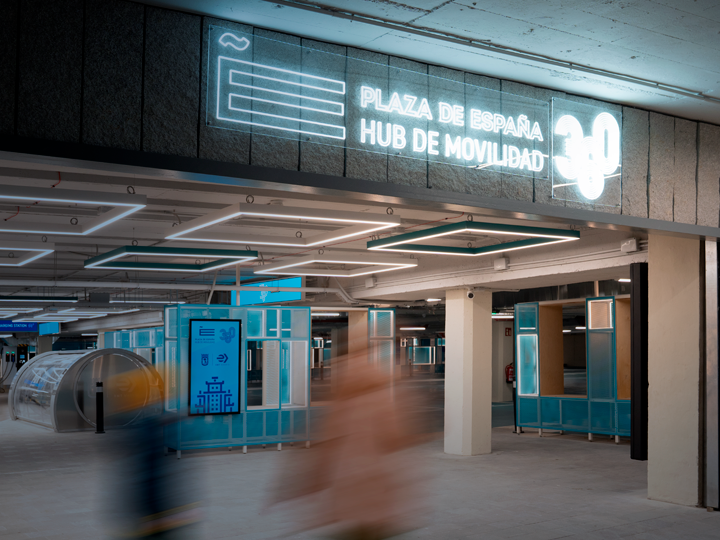hub pza españa